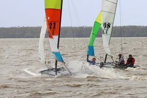 QLD Hobie 16 state titles 2021 Lake Cootharaba